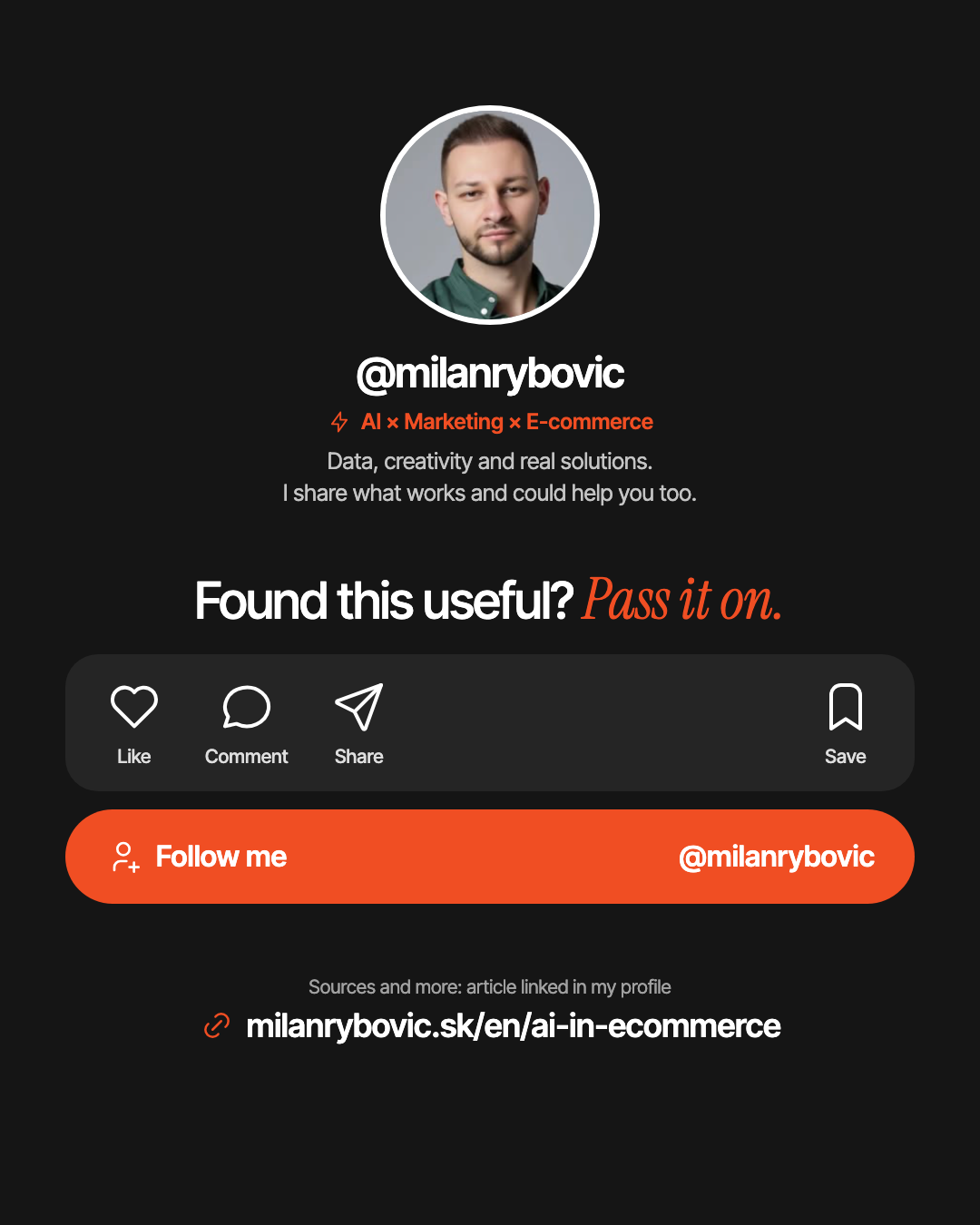 Found this useful? Pass it on.